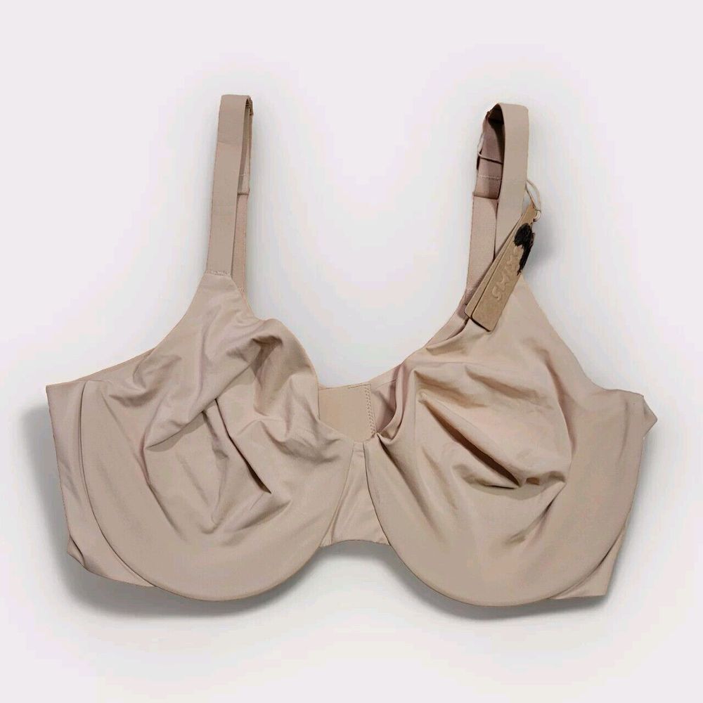 SKIMS Kim K. Smoothing Intimates Full Coverage Bra Clay Size 40D NWT Soft